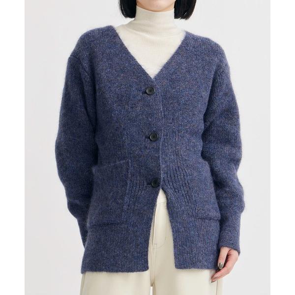 カーディガン 「WRAPINKNOT/ラッピンノット」「STUDIOUS別注」グラデーションモヘアカ...