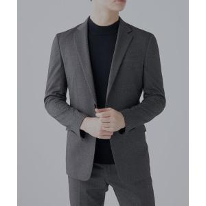 セットアップ 「SLIM TAPERED」「秋冬」2釦テーパードパンツスーツ/4S「ウォシャブル」「ストレッチ」/パンツ裾上げ済み仕様 メンズ