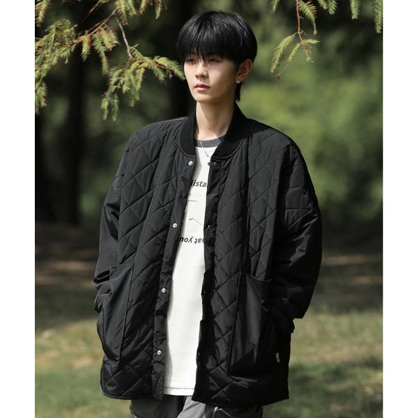 ダウンジャケット ダウン 「neos -addictive design-」ルーズシルエット キルテ...