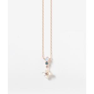 BLOOM（ブルーム） ネックレス 11月誕生花 K10 ピンクゴールド