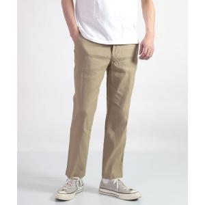 パンツ 「SPELLBOUND / スペルバウンド」 リネンストレッチ アンクルテーパードトラウザー メンズ