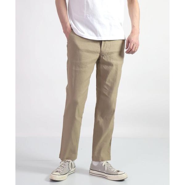 パンツ 「SPELLBOUND / スペルバウンド」 リネンストレッチ アンクルテーパードトラウザー...