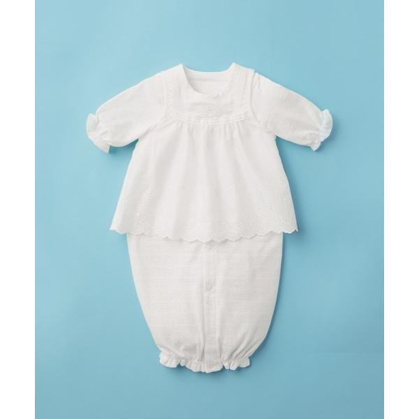 ベビー服 ロンパース セレモニー　エプロン付ツーウェイミニ「春夏用」（50-60cm）