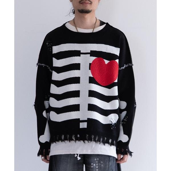 セーター ニット DISCOVERED COTTON BONE KNIT メンズ レディース