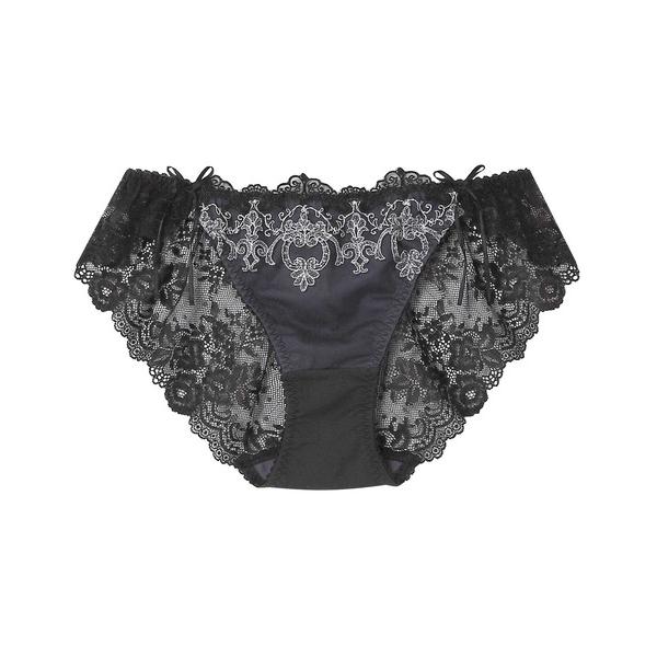 ショーツ AMPHI/クラシカル×エンブロイダリーレース　デザインショーツ