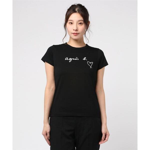 「agnes b.」 半袖Tシャツ 2 ブラック レディース
