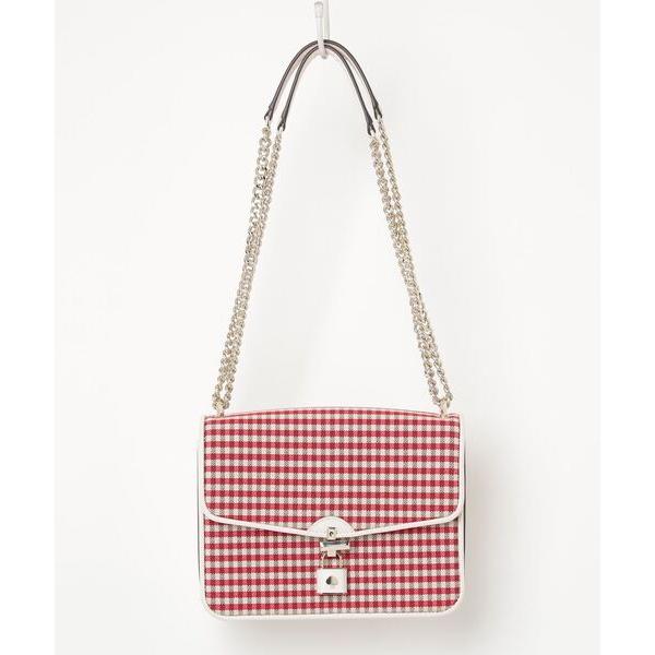 「kate spade new york」 ショルダーバッグ - レッド レディース