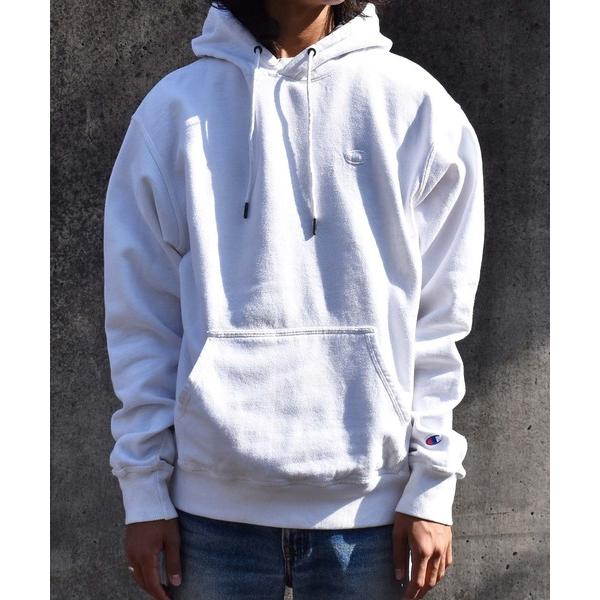 パーカー 「ヴィンテージ古着」Champion / チャンピオン ロゴ刺繍 スウェットパーカー メン...