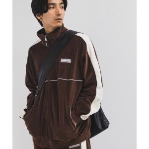 JOHN'S CLOSET ジャージ 「13」ベロア サイドライン ワンポイント刺繍