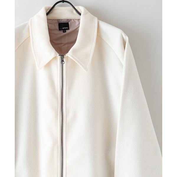 ブルゾン アウター 「スペースグラム」 テックウール ドルマンスリーブ オーバーサイズブルゾン　ウー...