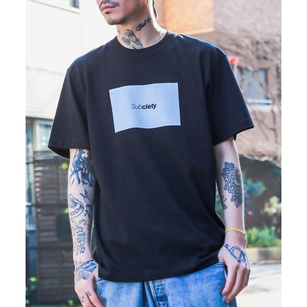 メンズ 「Subciety」 半袖Tシャツ X-LARGE ブラック