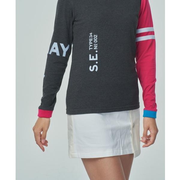 スカート Tonal color warm skirt