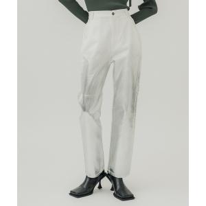 ジーンズ デニム デニムパンツ 「MECRE/メクル」「STUDIOUS別注」グラデーションコーティングオーガニックデニム レディース