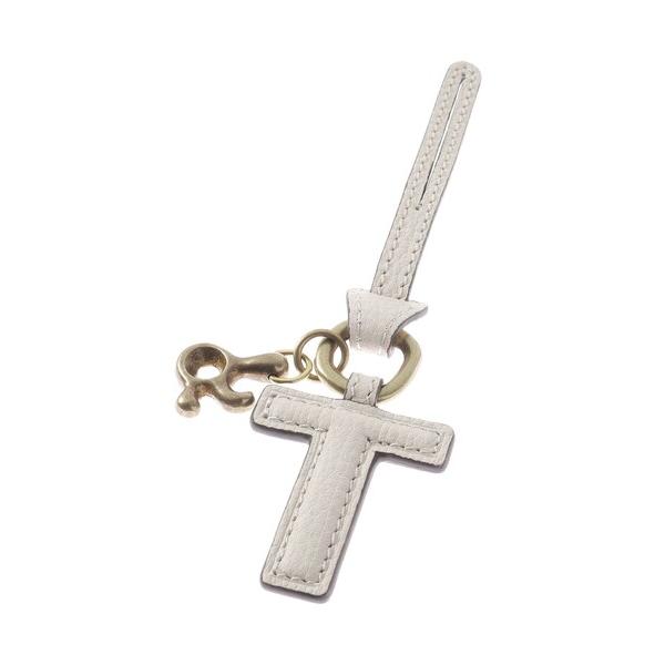 キーケース 「WEB限定」アルファベットチャーム ライトシュリンク