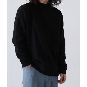 tシャツ Tシャツ URBAN SQUARE 表CVCスムース裏起毛 モックネック Tシャツの商品画像