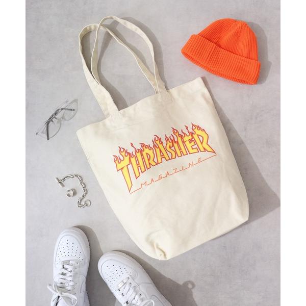 トートバッグ THRASHER FLAME PRINT TOTE メンズ レディース