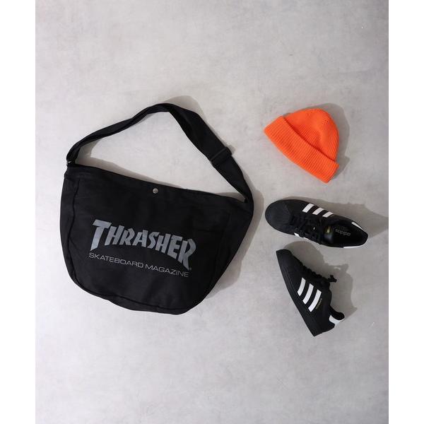 ショルダーバッグ THRASHER NEWSPAPER BAG MAG LOGO メンズ レディース
