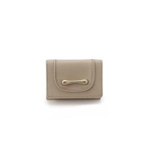 russet（ラシット） 財布 エンボスモノグラム三つ折りウォレット