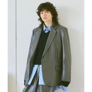 soerte テーラードジャケット soerte ジャケット テーラードジャケット Oversized double