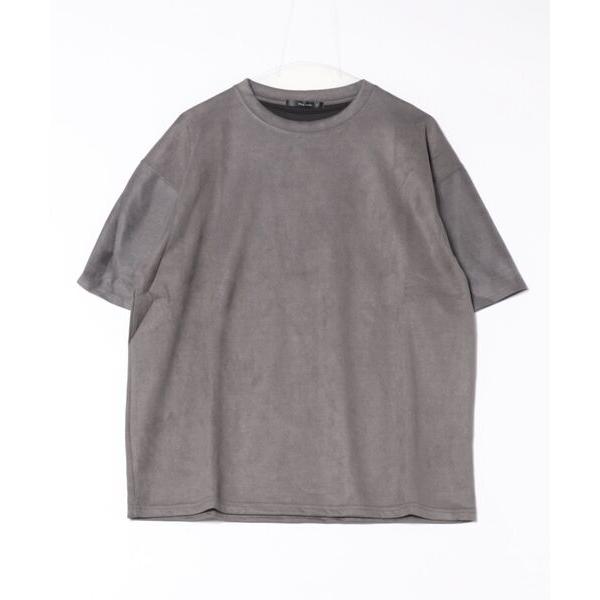 tシャツ 半袖 サマースエードビッグシルエットTシャツ レディース メンズ