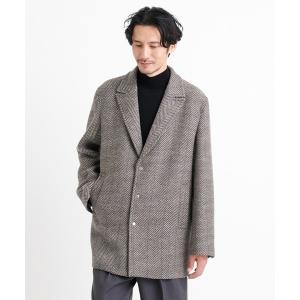 コート チェスターコート メンズ 「THE TOKYO/ザトウキョウ」Airy Tweed Short Coat/エアリーツイードショートコート｜zozo