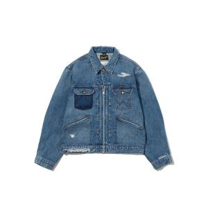 ジャケット Gジャン メンズ F/CE. WRANGLER REBUILDING DENIM JK / エフシーイー ラングラー リビルディング デニ