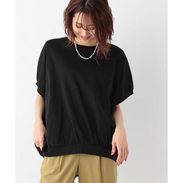 「GLOBAL WORK」 半袖カットソー LARGE ブラック レディース