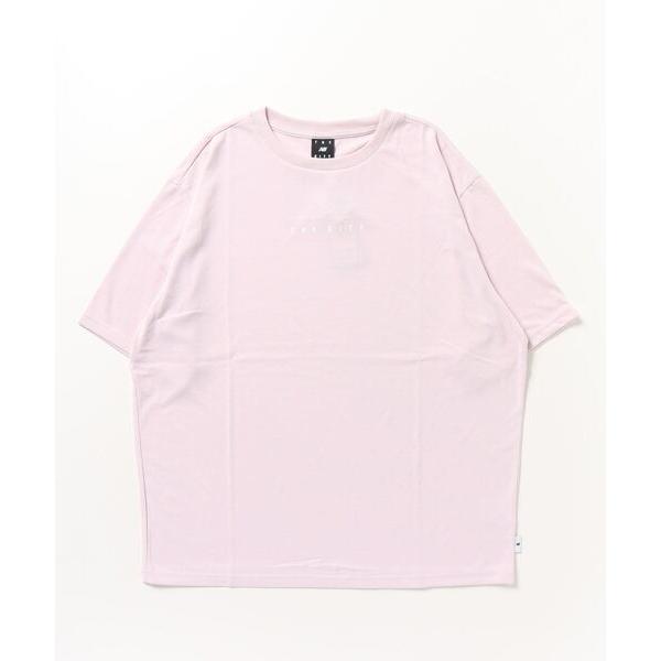 「New Balance」 半袖Tシャツ M スモークピンク メンズ