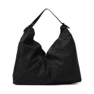 SLOW&CO◇ショルダーバッグ/ナイロン/BLK/SPAN NYLON wrap bag 