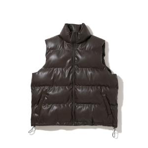 CALIFORNIA OUTFITTERS ダウンベスト ベスト 11C33 「UNISEX」 レザー