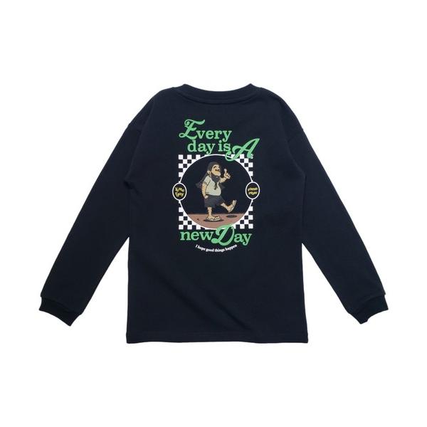 tシャツ RIVER SIDE CULTURE/RSCバイカー風ロンT (M4) キッズ 子供服 男...