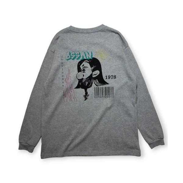 tシャツ RIVER SIDE CULTURE/RSCオッサン顔面ロンT  MEN(M4) メンズ ...