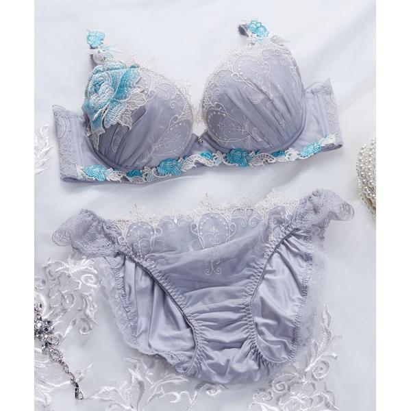 ブラジャー ショーツセット 「しっかり美胸ブラ」すっきりブラが脇高仕様に！デザイン豊富！ワイヤーブラ...