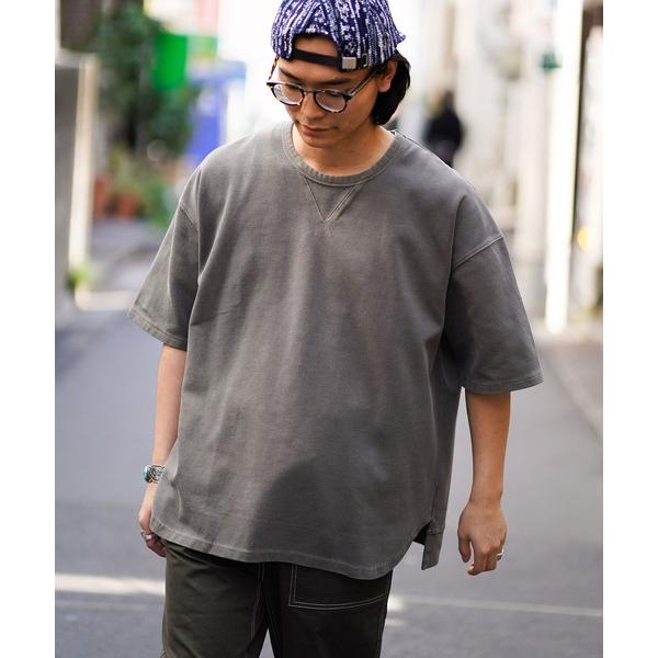 「gym master」 半袖Tシャツ LARGE チャコールグレー メンズ