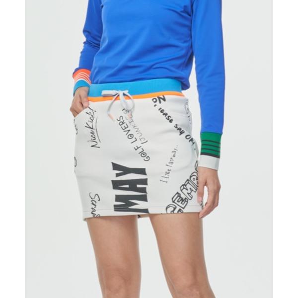 スカート Scribble air cushion skirt