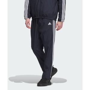 メンズ スリーストライプス ルーズフィット テーパードレッグ オープンヘム WIND. RDY ウインドパンツ / アディダス adidas｜ZOZOTOWN Yahoo!店