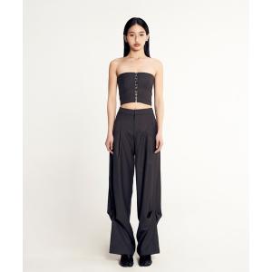チューブトップ ベアトップ VENECY/ベネシー LOCK UP TOP チューブトップ