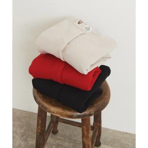 カーディガン AMOSSAミラノリブパフスリーブ カーディガン レディース