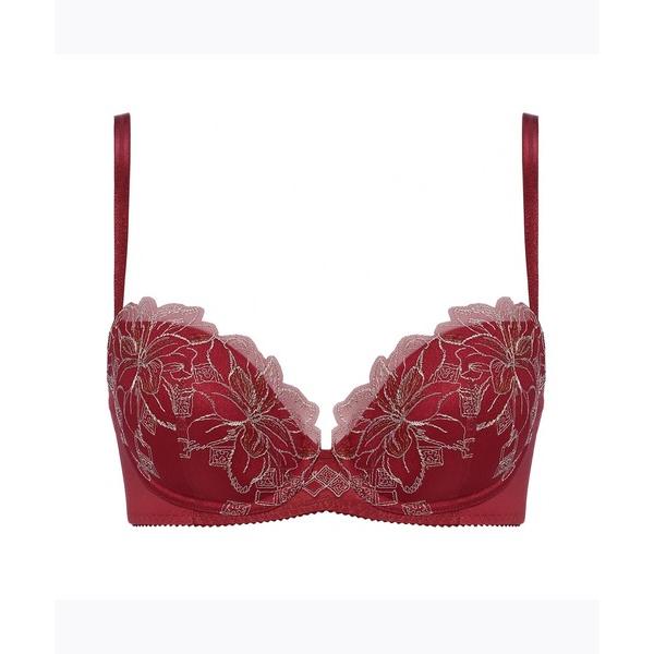 ブラジャー 「ブラズレしにくくラクちんな着けごち」夢みるブラ ブラジャー キス ザ ミラー「E，Fカ...