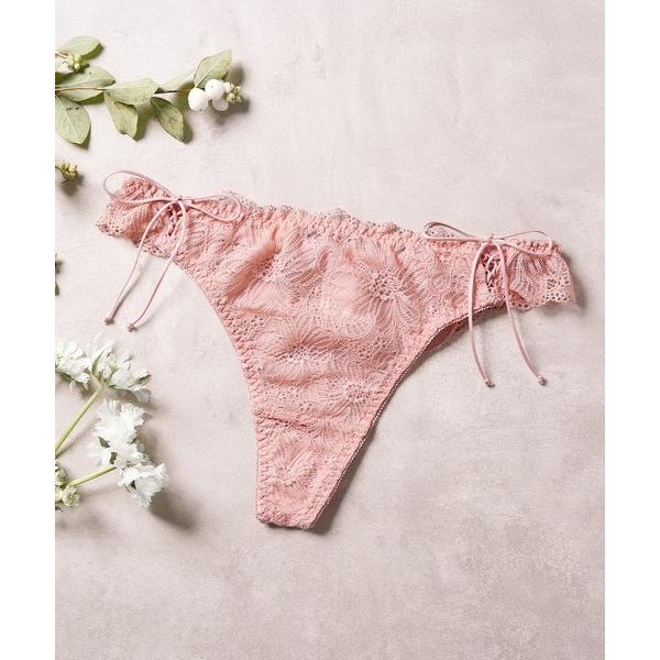 ショーツ 「愛らしいリボンのあしらいに気分があがる！」Ruban/リュバン Tバックショーツ タンガ...