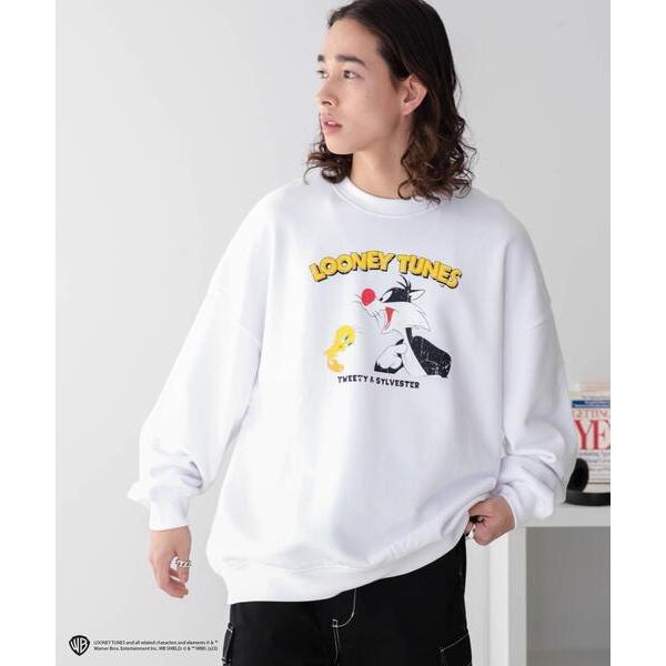 トレーナー スウェット ∴WEGO/別注LOONEY TUNESプルオーバー メンズ レディース