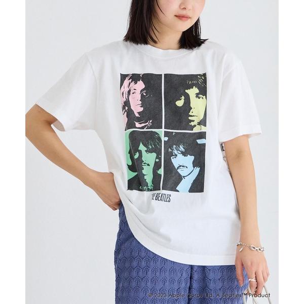 「GOOD ROCK SPEED」 半袖Tシャツ「TheBeatlesコラボ」 X-LARGE ホワ...