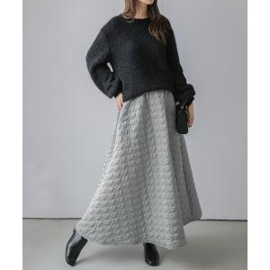 スカート ハートキルティングスカート