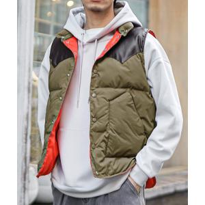 INASTUDIOS ZOO ダウンベスト ベスト 「INASTUDIOS SELECT」PUレザー