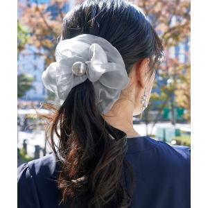 leinwande チューリップ　ヘアシュシュ　ヘアアクセサリー Tulip Hair Ribbon（シュシュ）｜leinwande（ラインヴァンド）の