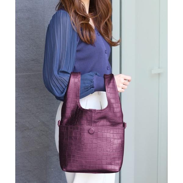 ハンドバッグ 牛革レザーマルシェバッグ日本製