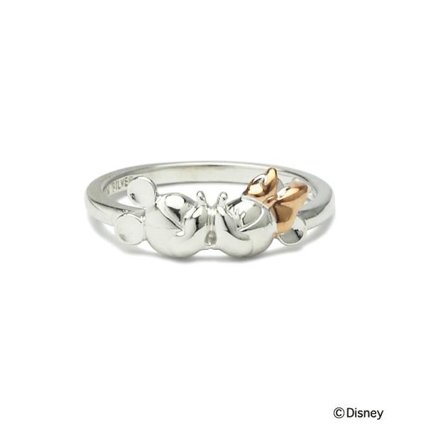 指輪 リング ディズニー ミッキーマウス ＆ ミニーマウス チュー リング シルバー925 メンズ ...
