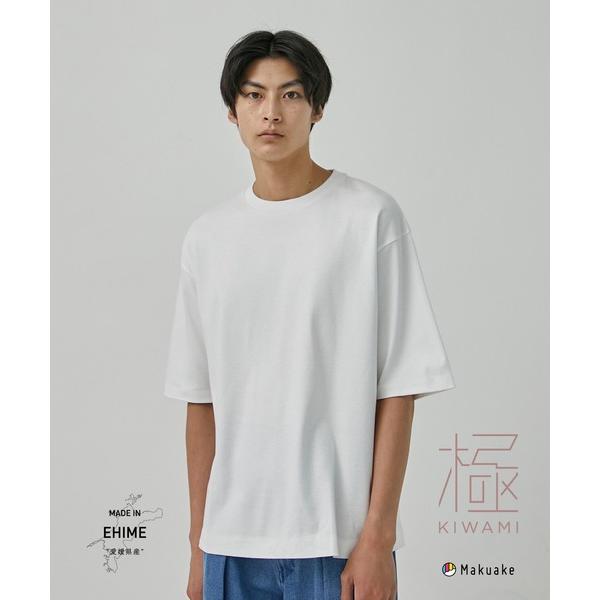 「PUBLIC TOKYO」 半袖Tシャツ 3 ホワイト メンズ
