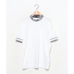 「FENDI」 半袖Tシャツ S ホワイト メンズ