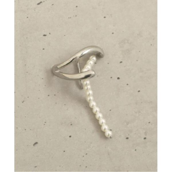 ヘアゴム 「GOLDY」メタル ライン ハング パール ヘアカフ / 6230602